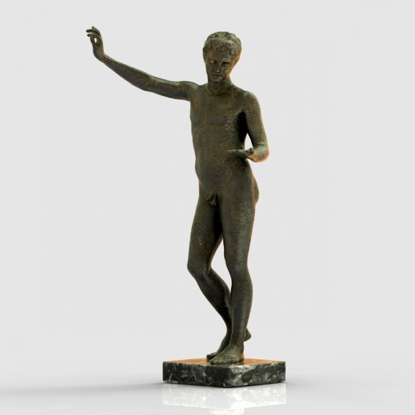 Photogrammétrie d'une statue de l'adolescent de Marathon