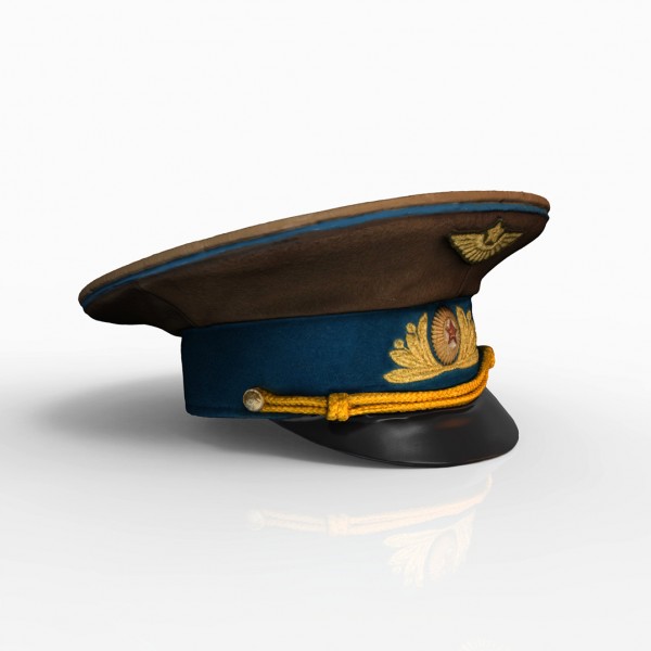 Photogrammétrie d'une casquette de l'armée russe