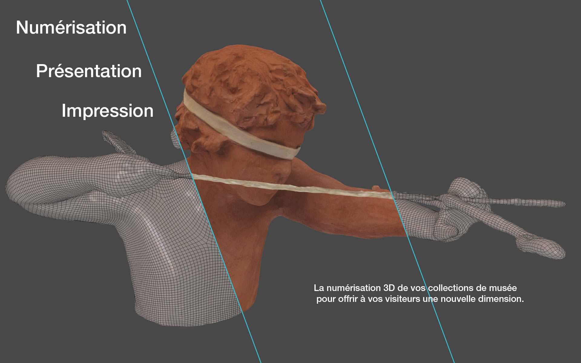 La numérisation 3D de vos collections de musée pour offrir à vos visiteurs une nouvelle dimension.